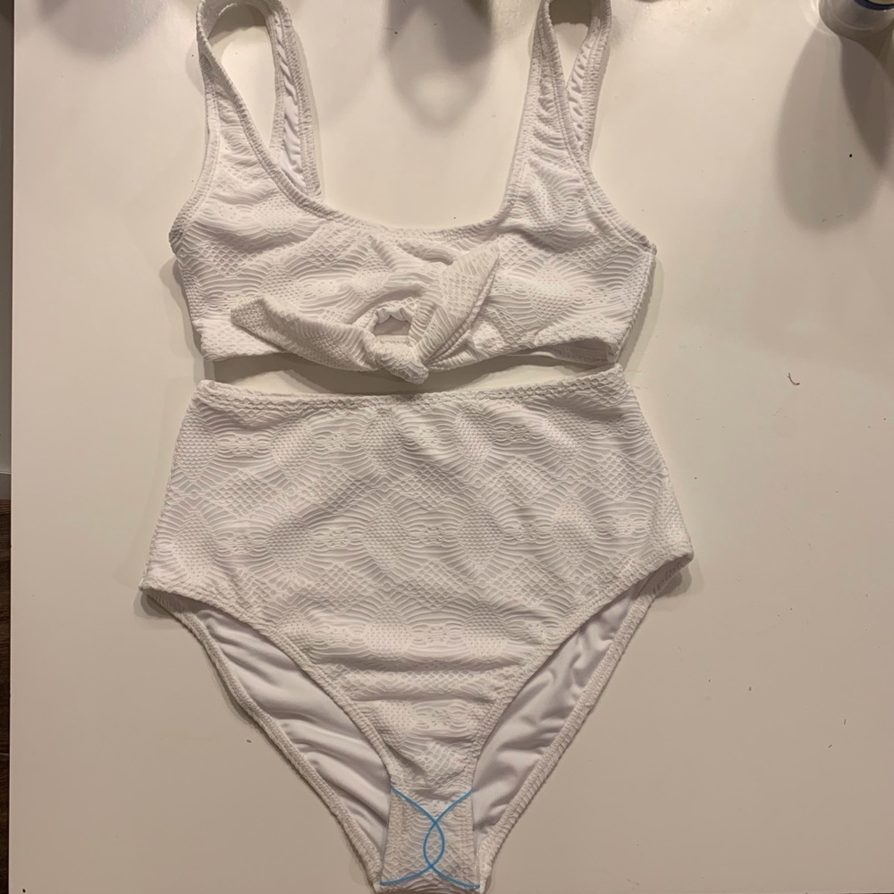 Mix and Match Crochet Bikini with Bunny Ties